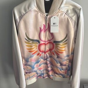 Colorful Winged Heart Jacket